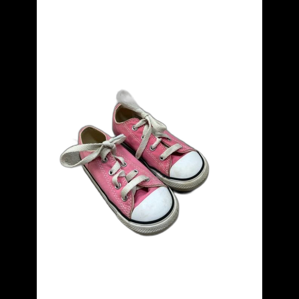 All star converse pink shoes, 8C